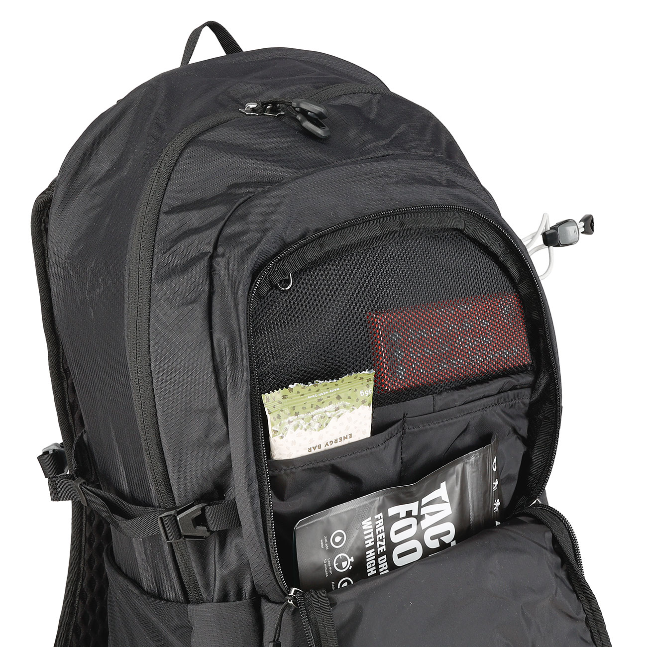 Pentagon Rucksack Minor 28 Liter mit Regenschutz schwarz Bild 8