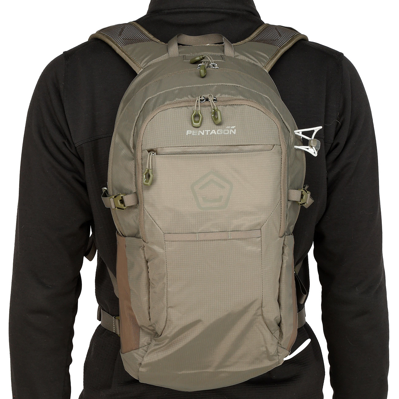 Pentagon Rucksack Minor 20 Liter mit Regenschutz RAL7013 Bild 4