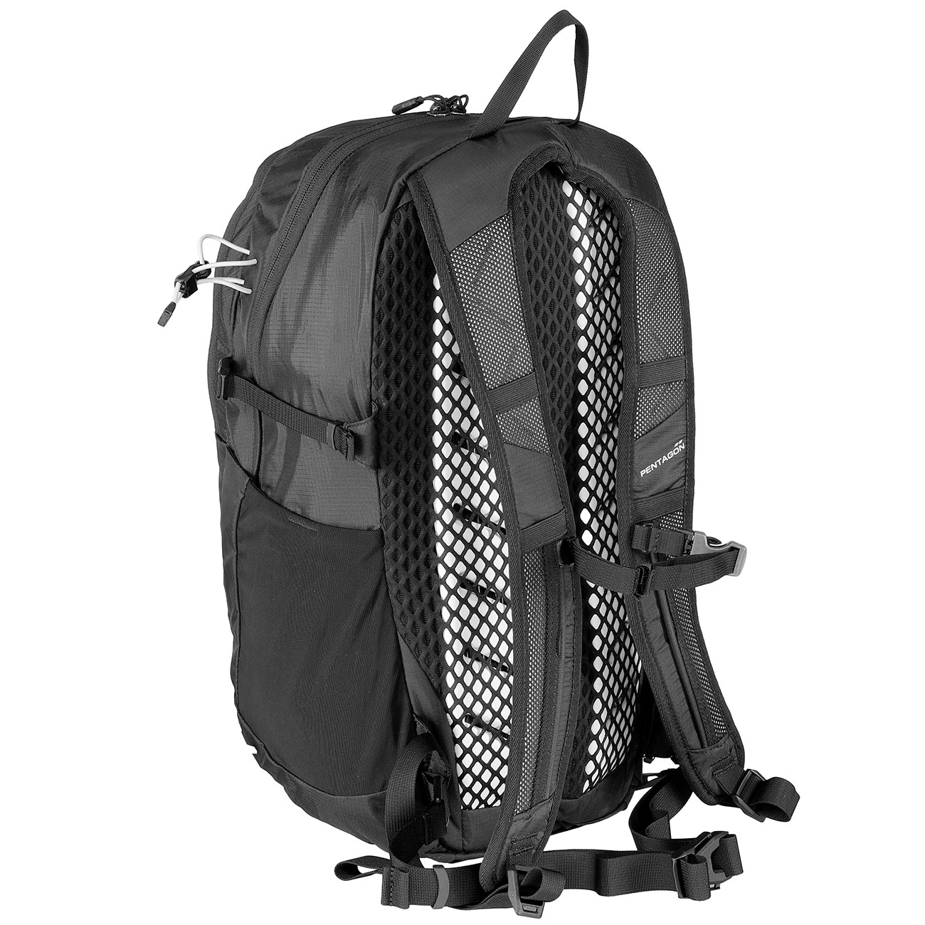 Pentagon Rucksack Minor 20 Liter mit Regenschutz schwarz Bild 3