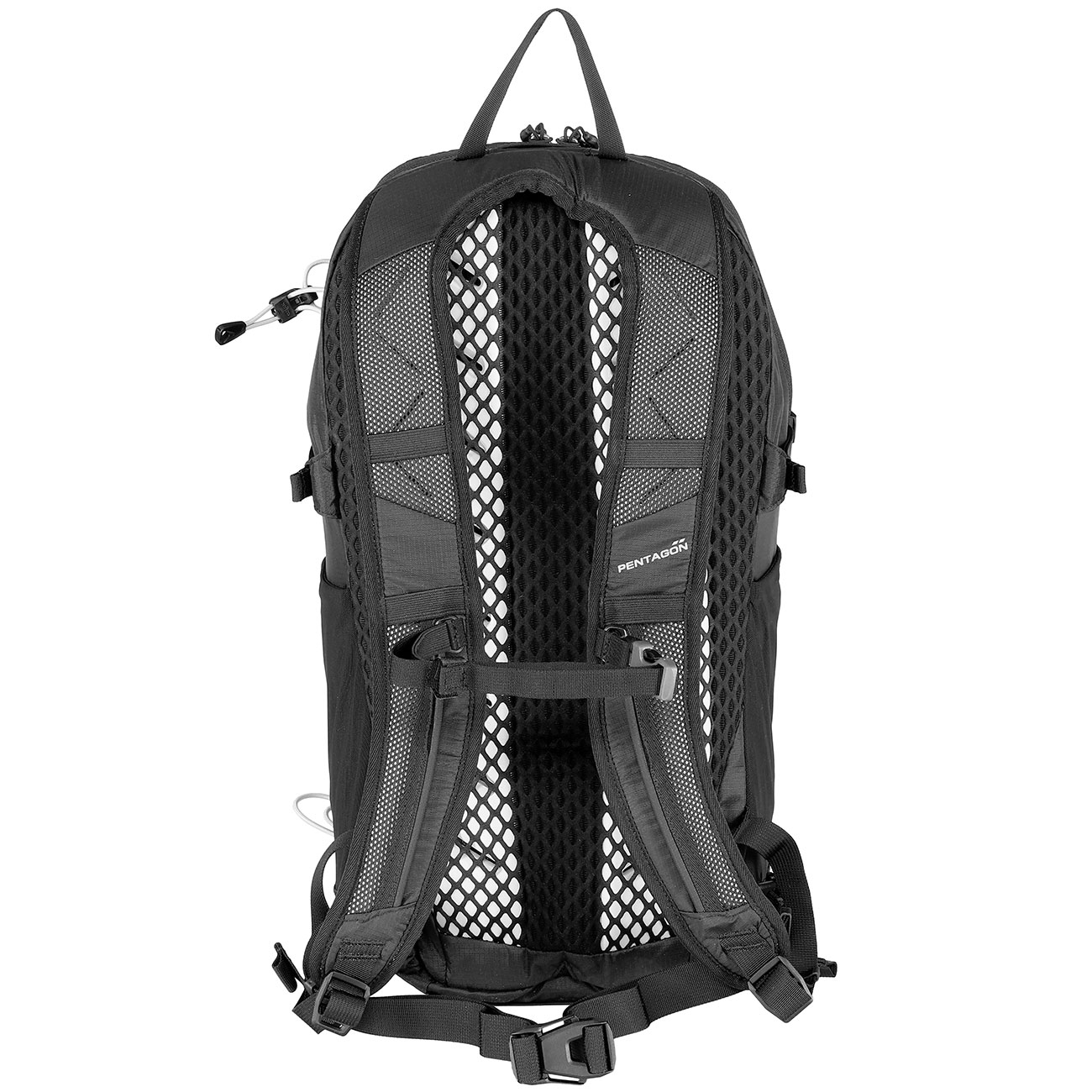 Pentagon Rucksack Minor 20 Liter mit Regenschutz schwarz Bild 7