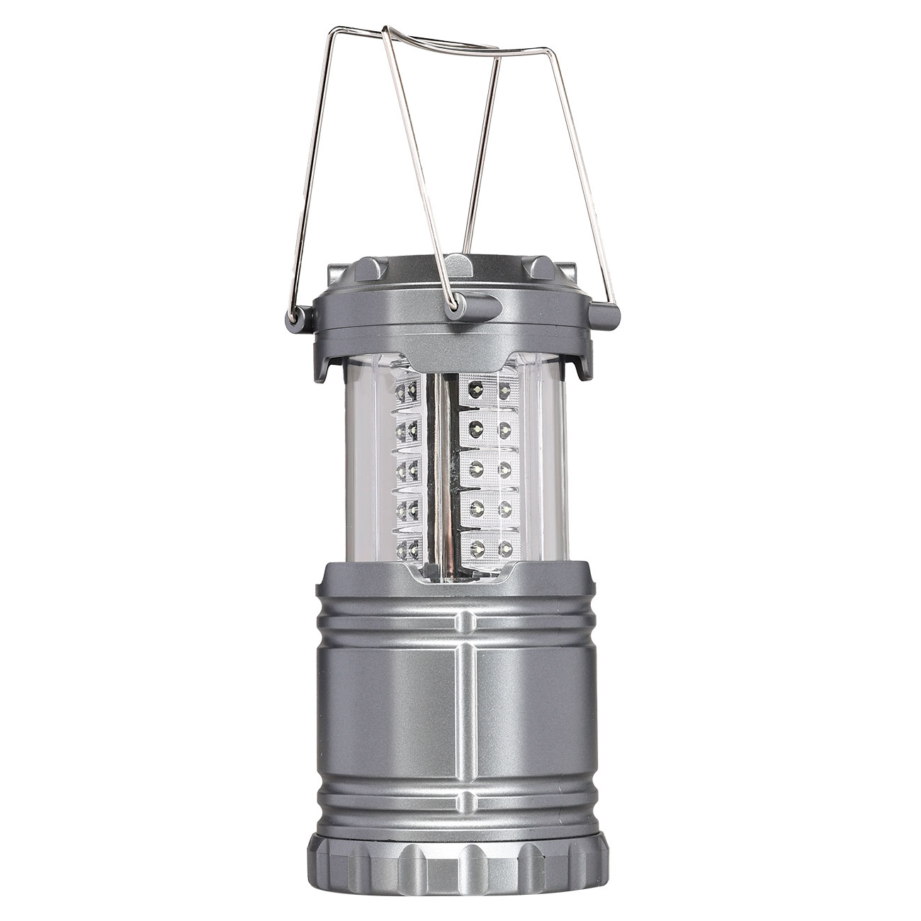 LED-Campinglaterne faltbar grau Bild 6
