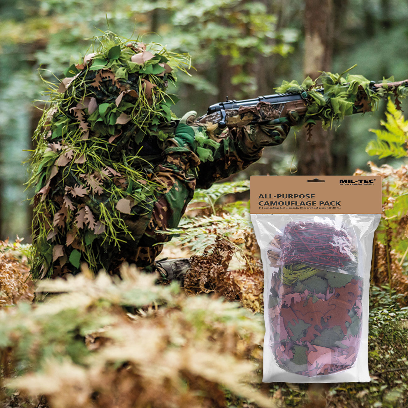 Mil-Tec Tarnset Camouflage Pack All -Purpose