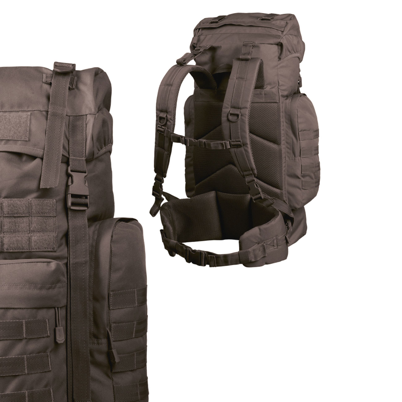 Mil-Tec BW Rucksack Molle Gen. II 65 Liter schwarz Bild 1