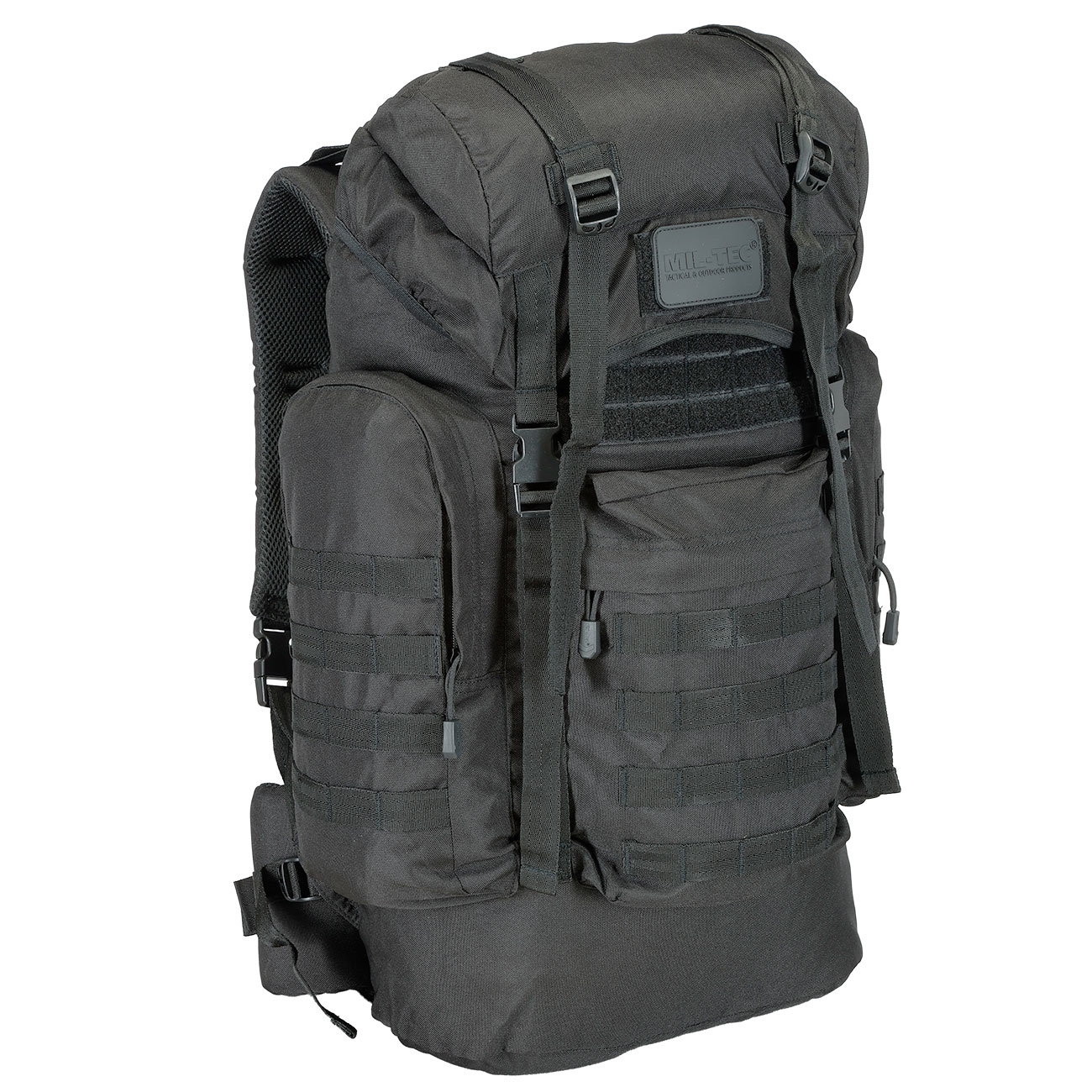 Mil-Tec BW Rucksack Molle Gen. II 65 Liter schwarz