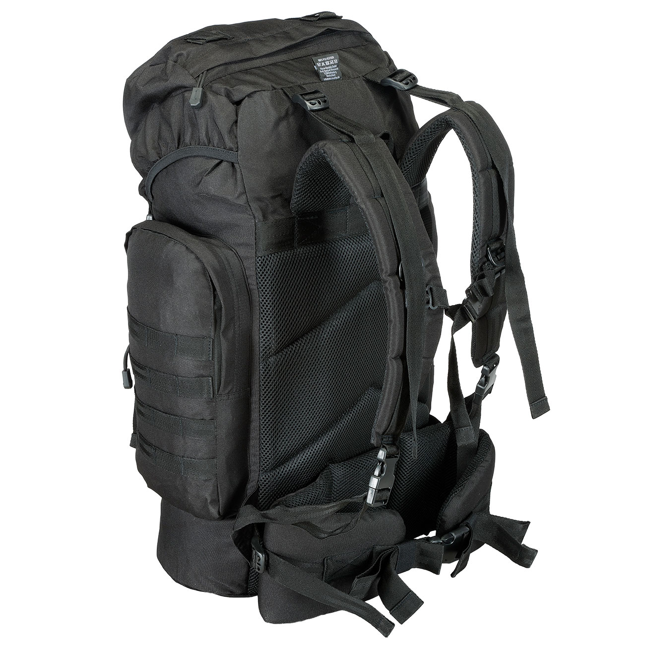 Mil-Tec BW Rucksack Molle Gen. II 65 Liter schwarz Bild 4
