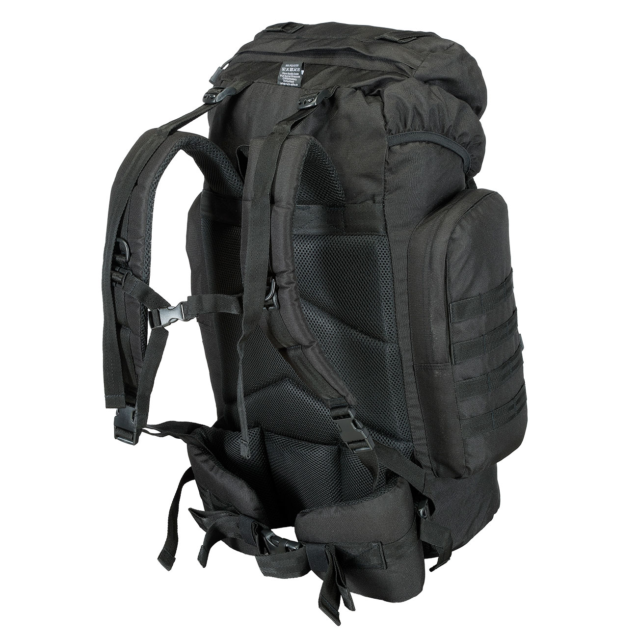Mil-Tec BW Rucksack Molle Gen. II 65 Liter schwarz Bild 6