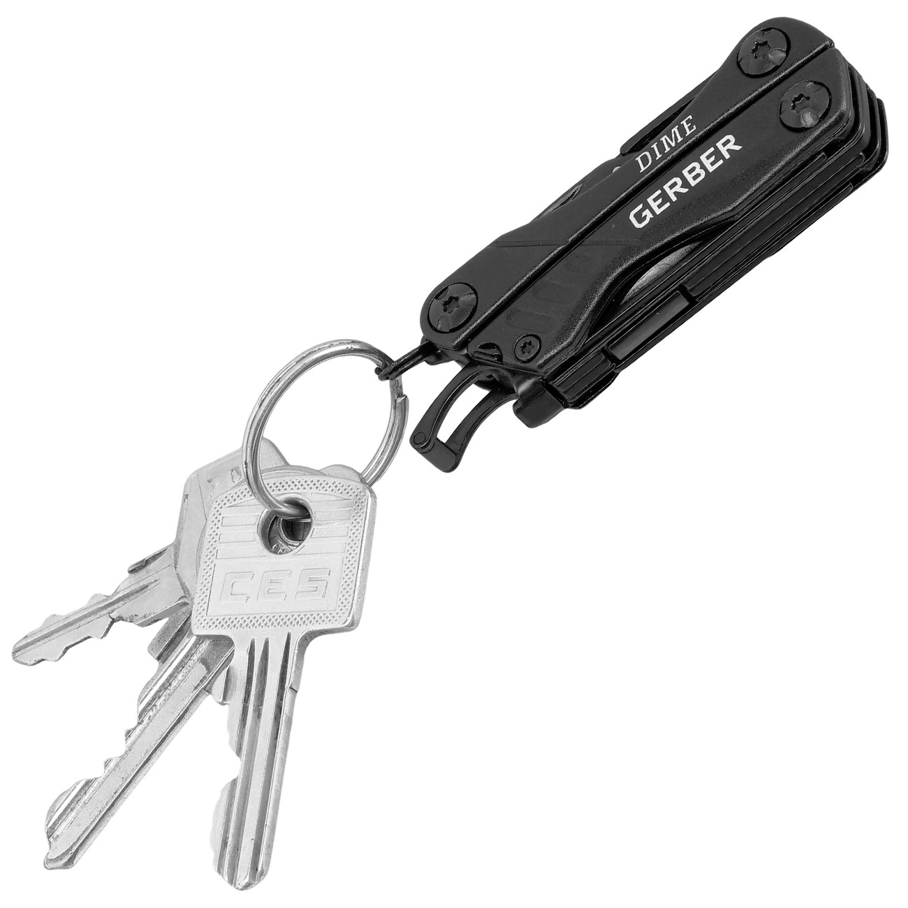Gerber Multitool Dime schwarz inkl. Schlsselring Bild 1