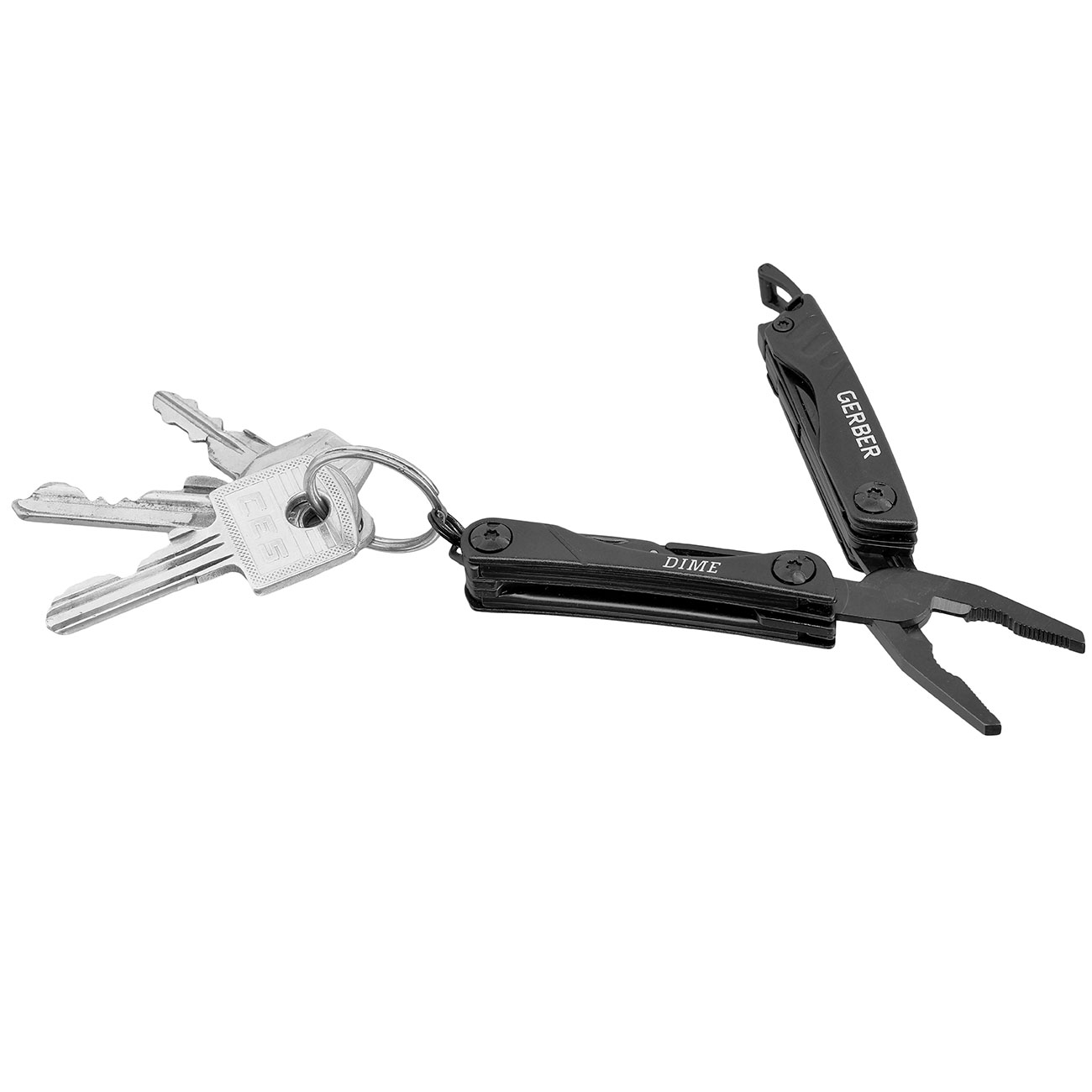 Gerber Multitool Dime schwarz inkl. Schlsselring Bild 7