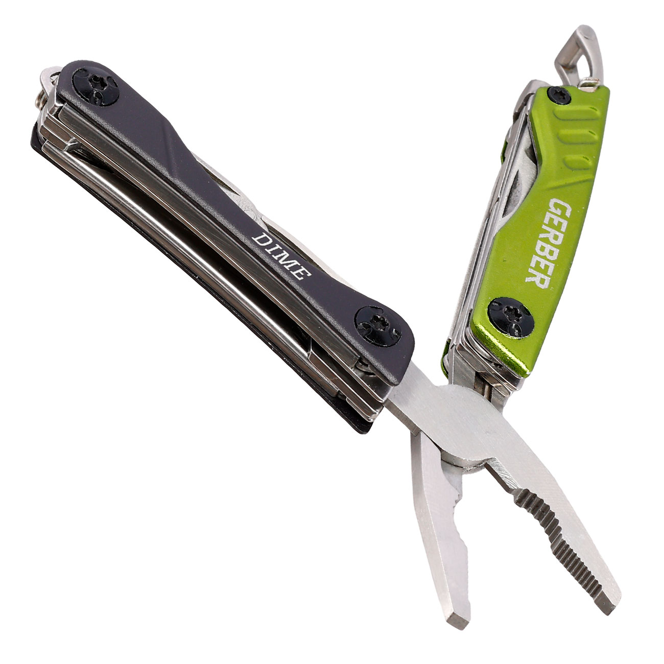 Gerber Multitool Dime grn/schwarz inkl. Schlsselring Bild 4