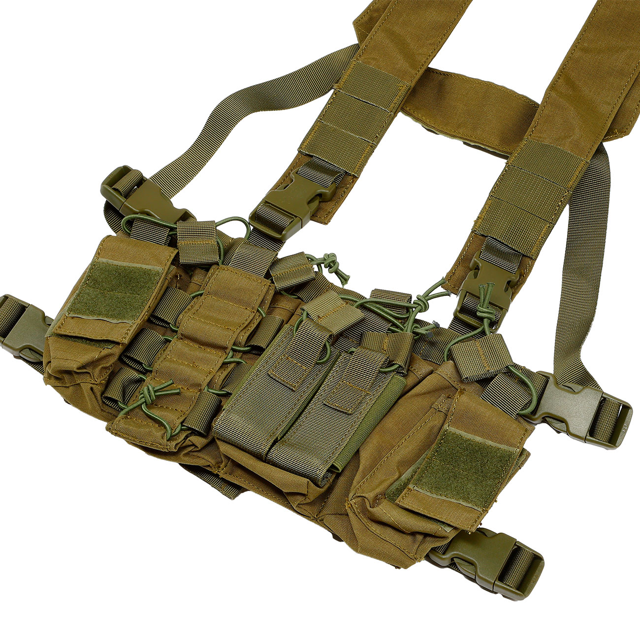 Nuprol PMC Front Panel Tactical Chest Rig verstellbar oliv Bild 3