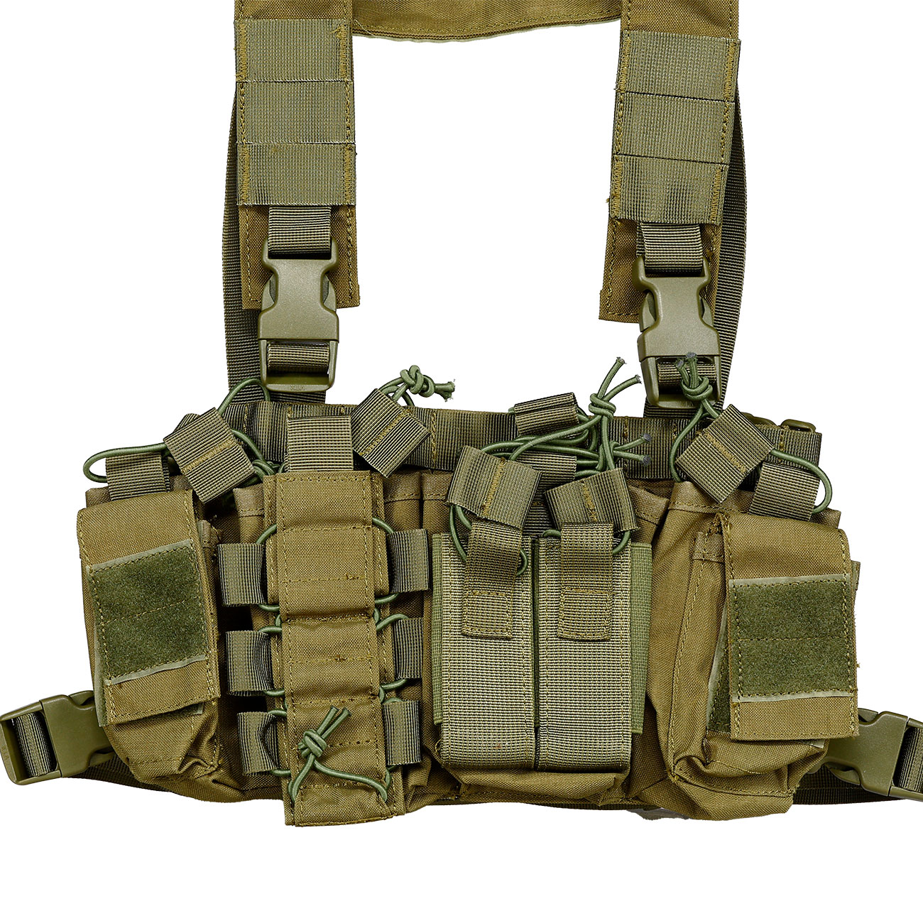 Nuprol PMC Front Panel Tactical Chest Rig verstellbar oliv Bild 4
