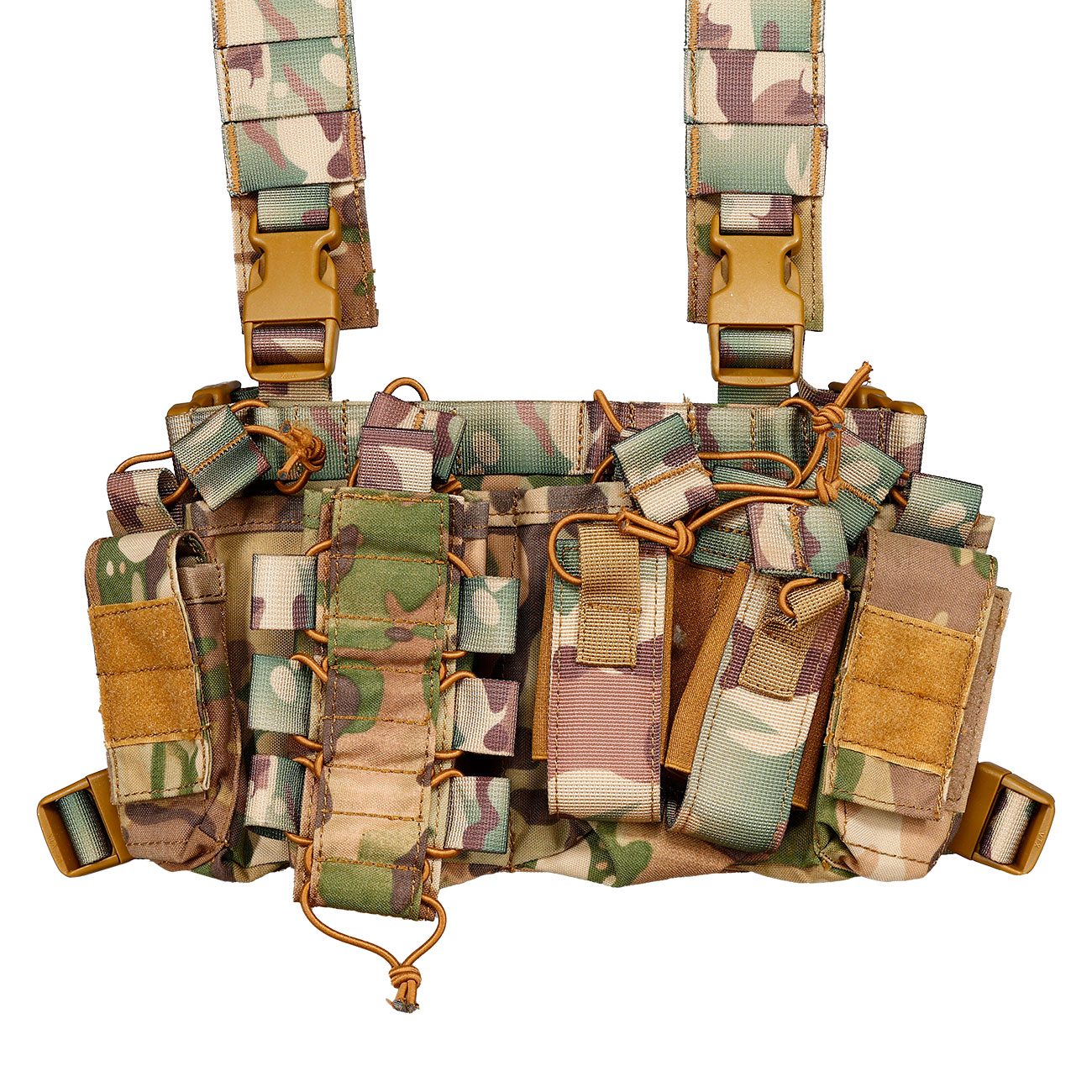 Nuprol PMC Front Panel Tactical Chest Rig verstellbar camo Bild 4
