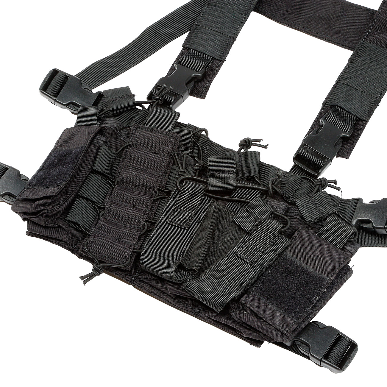 Nuprol PMC Front Panel Tactical Chest Rig verstellbar schwarz Bild 3