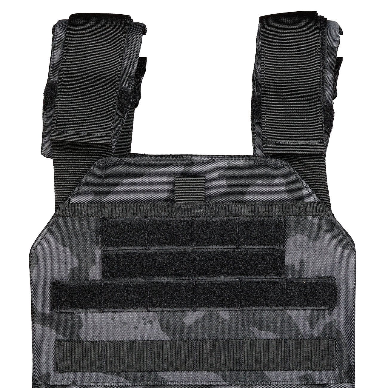 Nuprol PMC Plate Vest Molle Modularweste Black Camo Bild 5