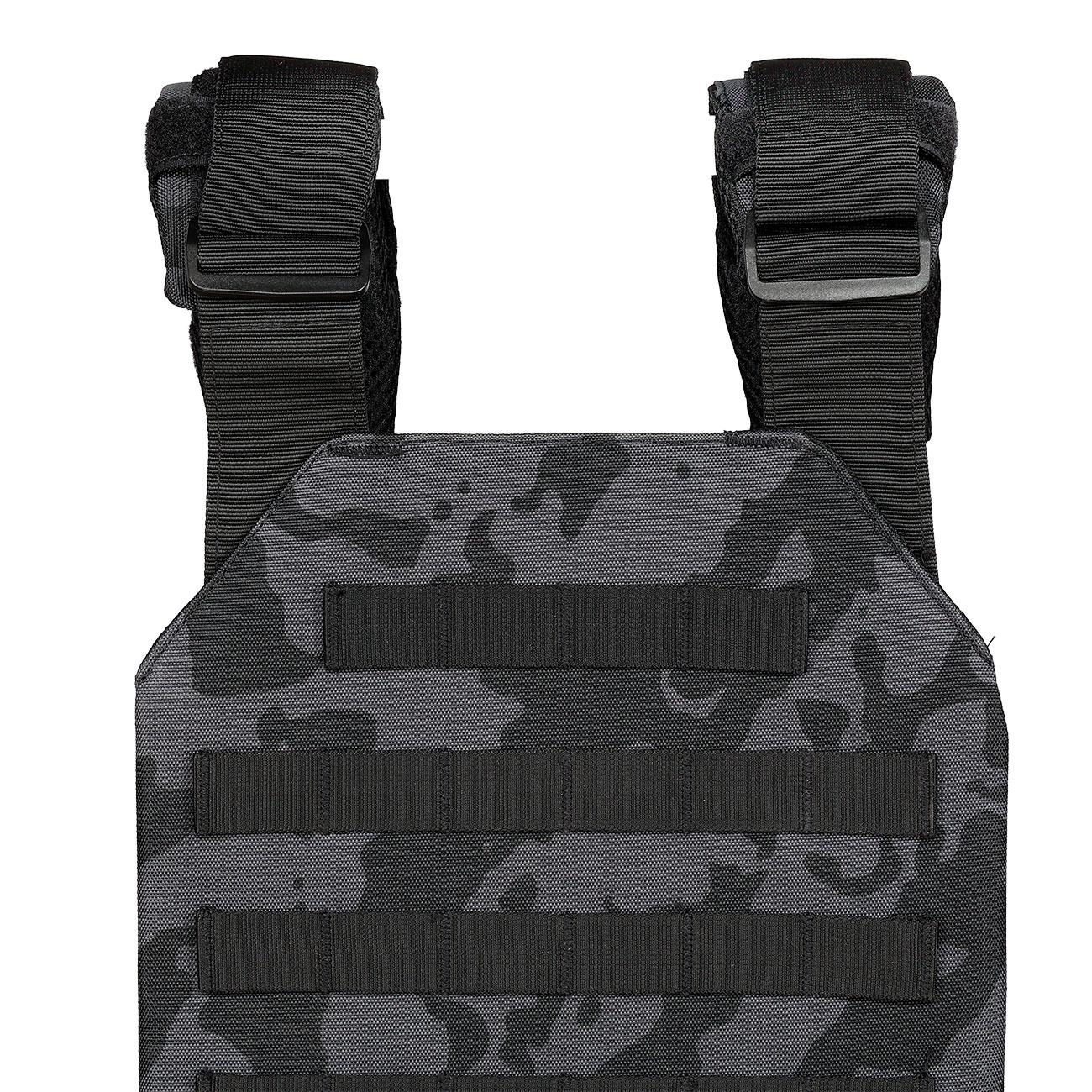 Nuprol PMC Plate Vest Molle Modularweste Black Camo Bild 7