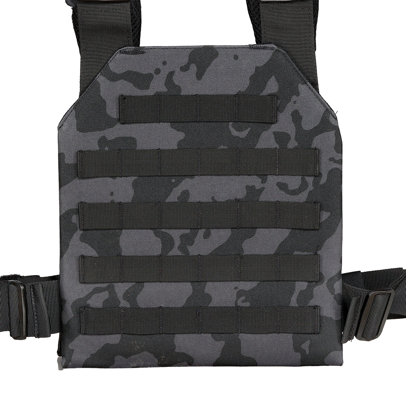 Nuprol PMC Plate Vest Molle Modularweste Black Camo Bild 8
