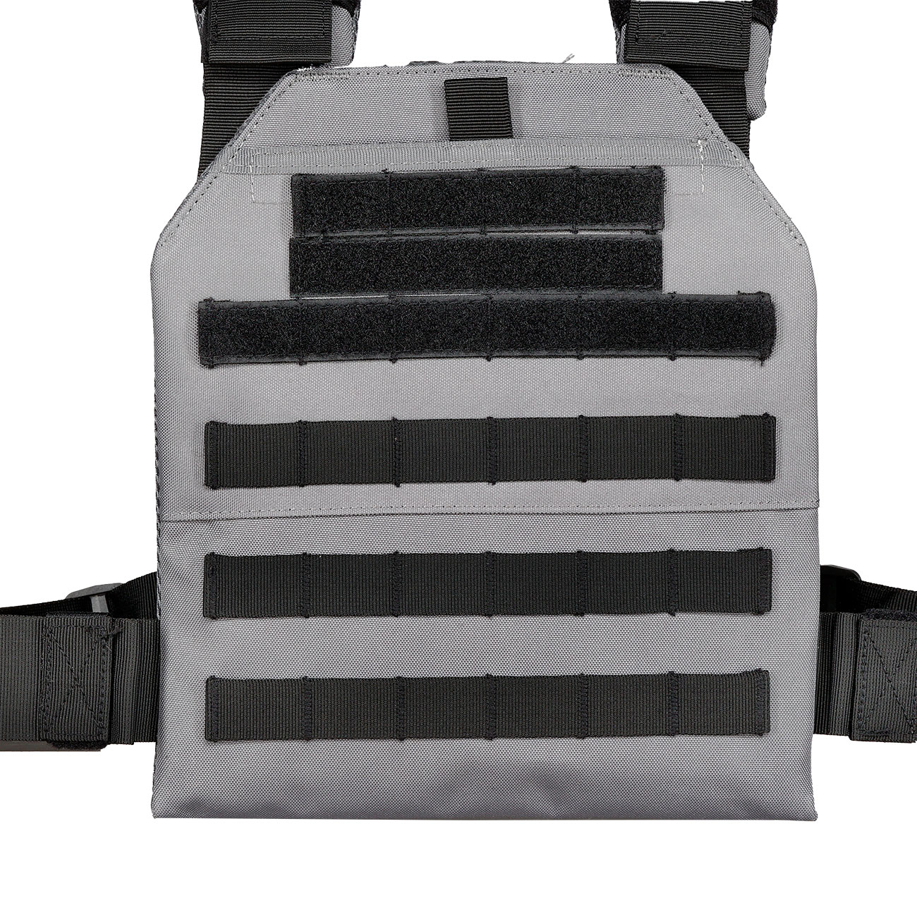 Nuprol PMC Plate Vest Molle Modularweste grau / schwarz Bild 6