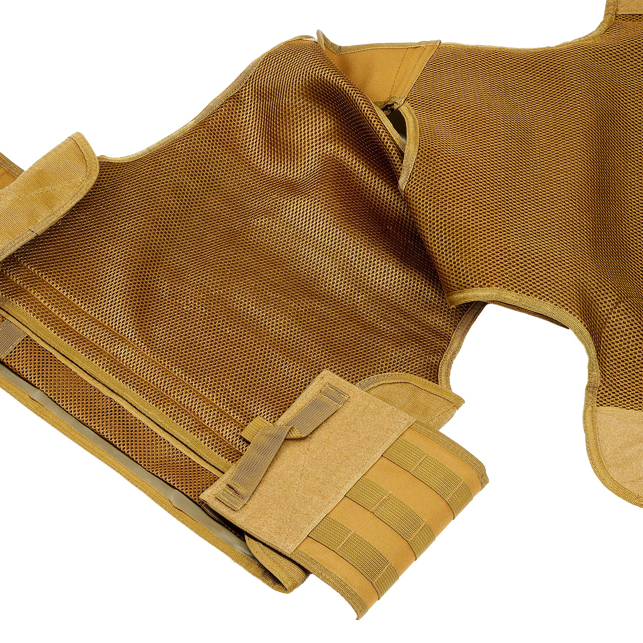 Nuprol PMC Plate Carrier Molle Modularweste tan Bild 4