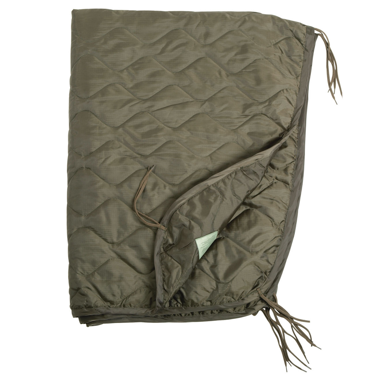 Mil-Tec Steppdecke Poncho Liner Multifunktion oliv