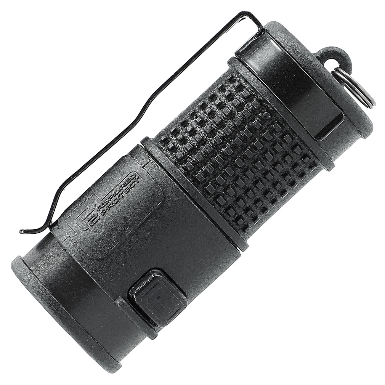P2P LED-Stroboskoplampe Pocket Flash 500 Lumen schwarz inkl. Grtelclip & Schlsselring Bild 1