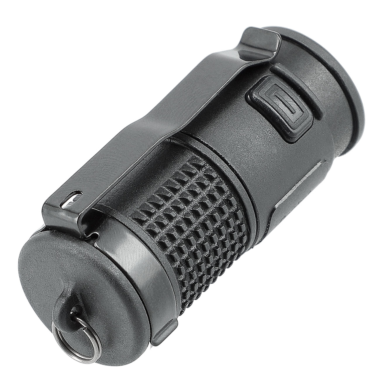 P2P LED-Stroboskoplampe Pocket Flash 500 Lumen schwarz inkl. Grtelclip & Schlsselring Bild 2