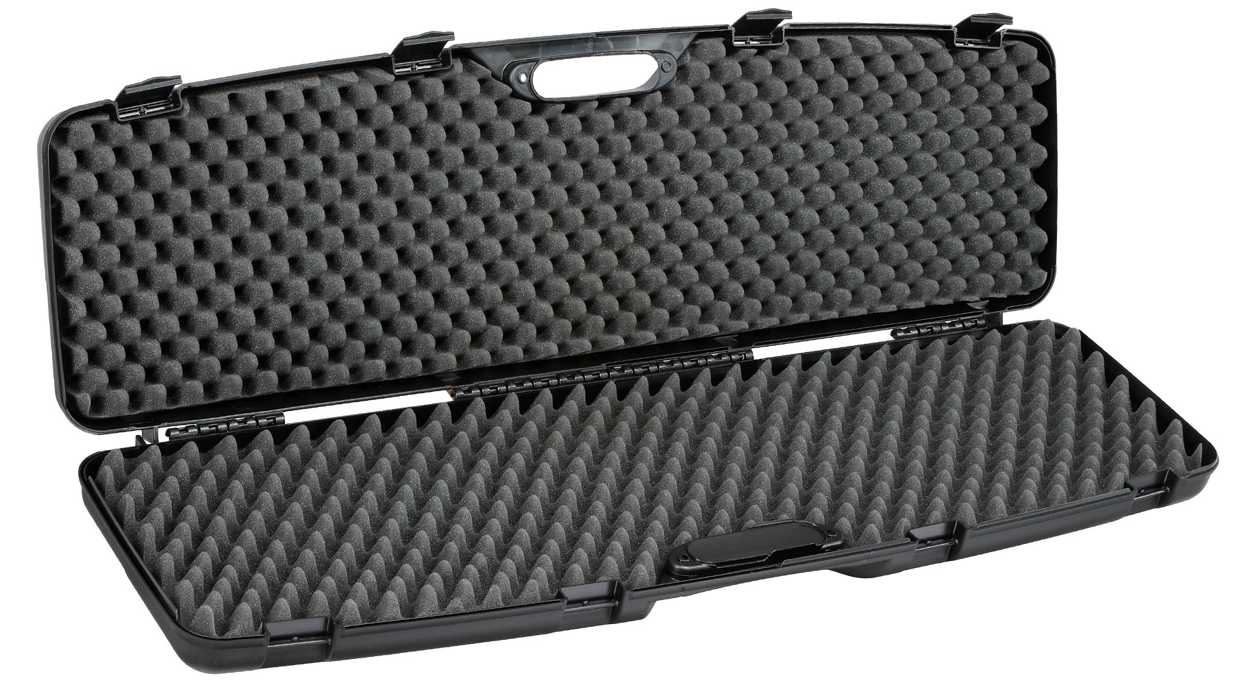 Madbull Waffenkoffer Premium 120 x 37 x 11,8 cm mit Waben-Schaumstoff schwarz Bild 4