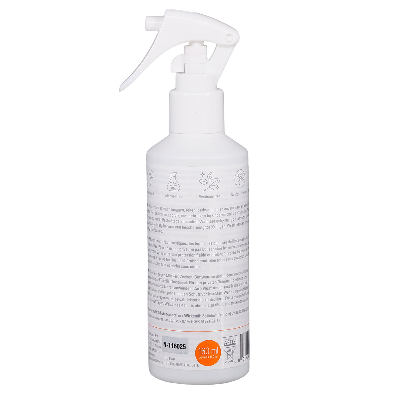 Care Plus Insektenspray Anti-Insect Textile 160 ml zur Abwehr von Insekten Bild 3