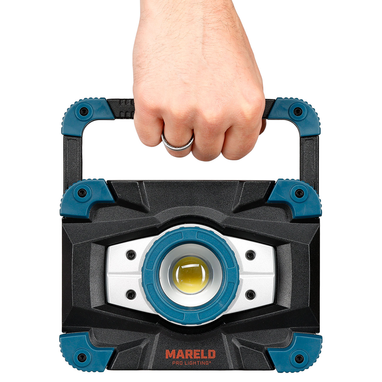Mareld LED-Strahler RE ZOOM 1500 Lumen schwarz/blau inkl. Ladegert & Transportbeutel Bild 6