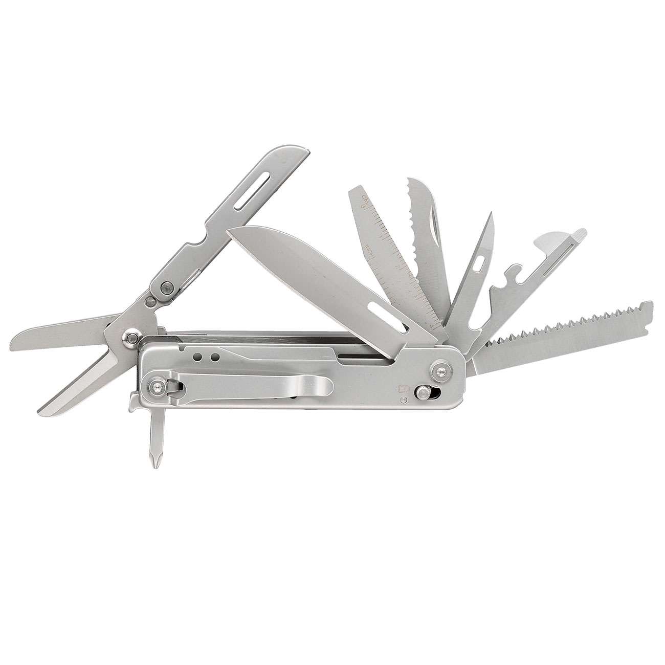 BlackFox Multitool Solver silber inkl. Grtelclip