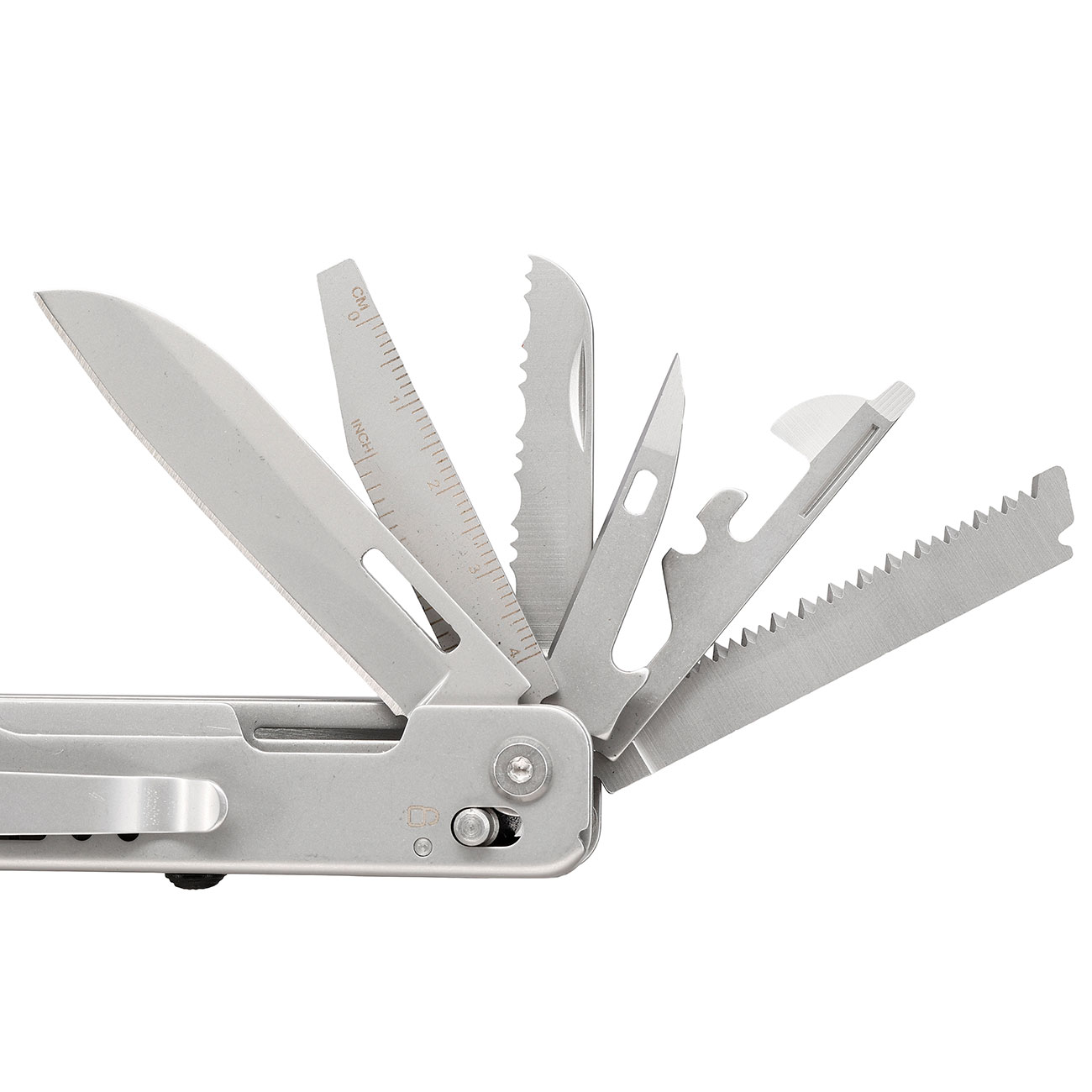BlackFox Multitool Solver silber inkl. Grtelclip Bild 4