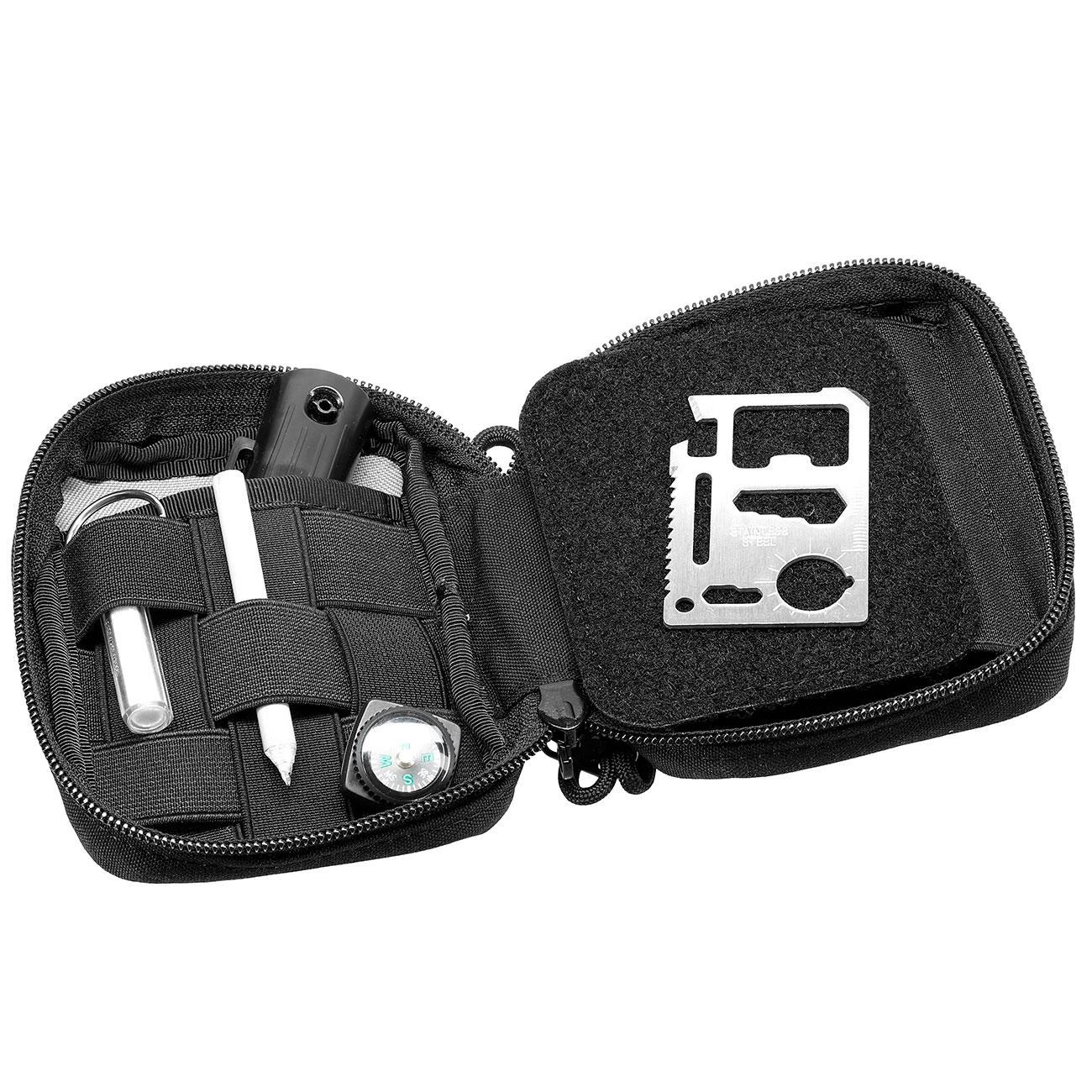 Hamburger Pouch  EDC Tasche zum Aufbewahren von Messer Schlssel etc. Bild 4