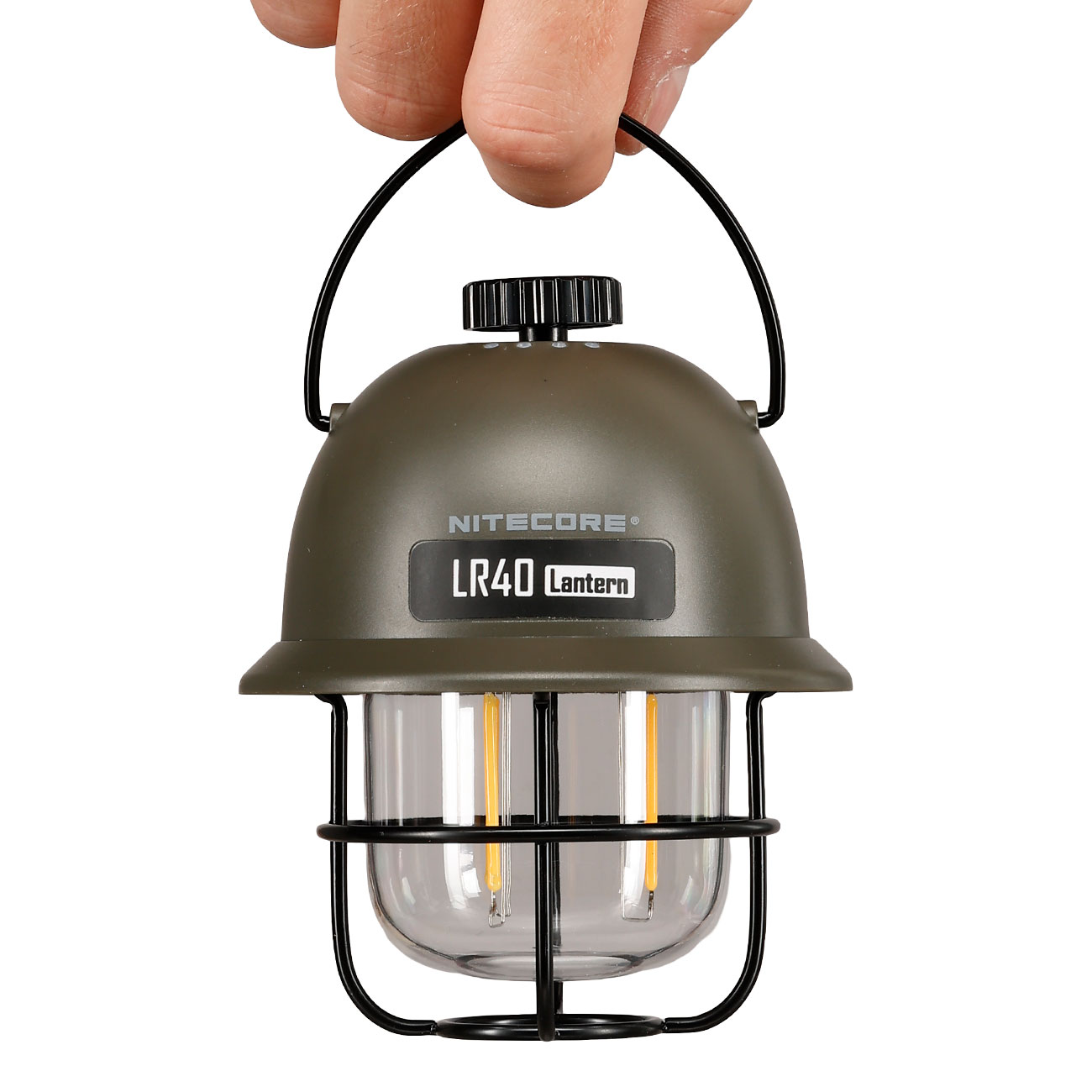 Nitecore LR40 wiederaufladbare Campinglaterne oliv Powerstation Bild 3