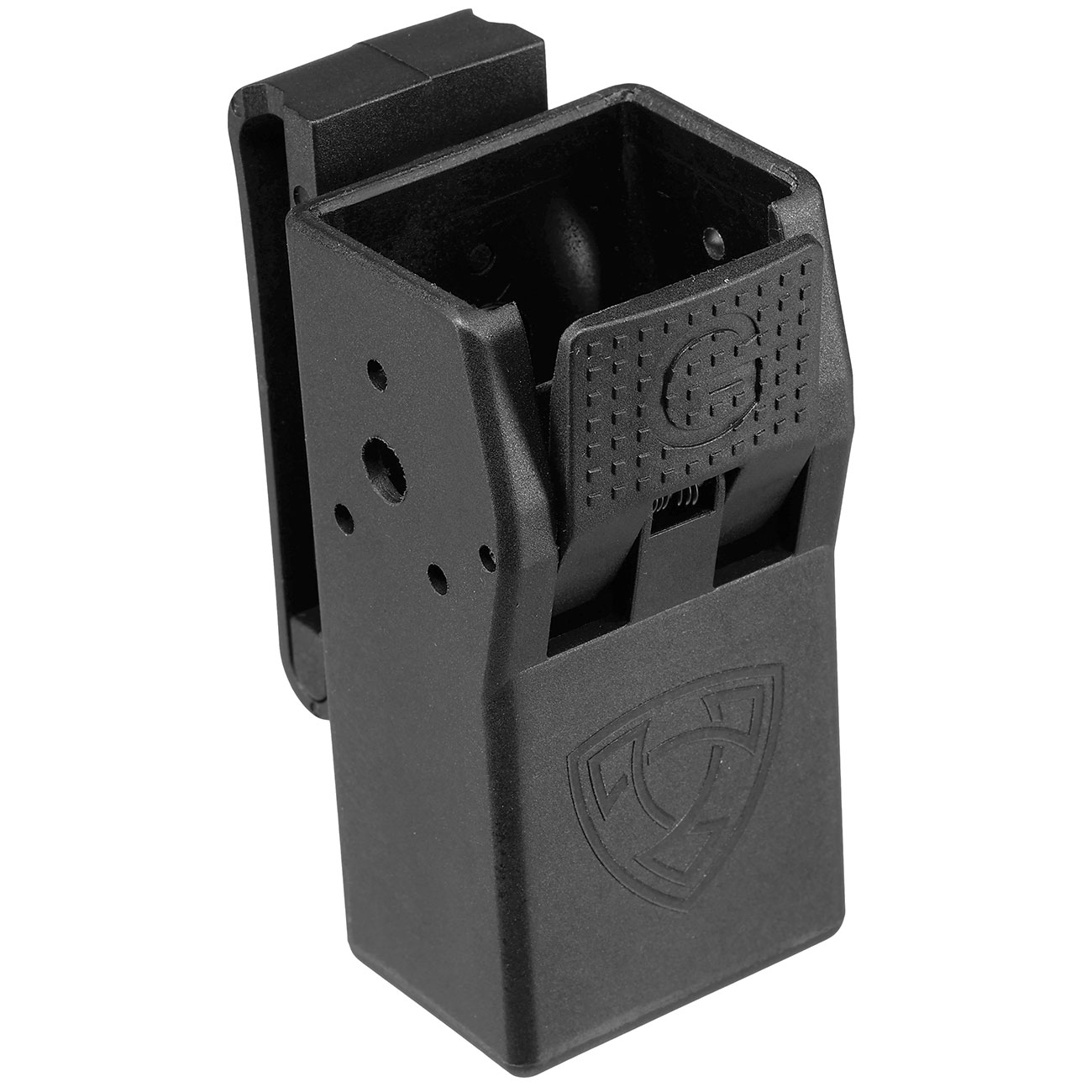 APS Lockable Schnellzieh-Magazinholster Polymer f. G-Series Magazine schwarz - Tactical Version Bild 1