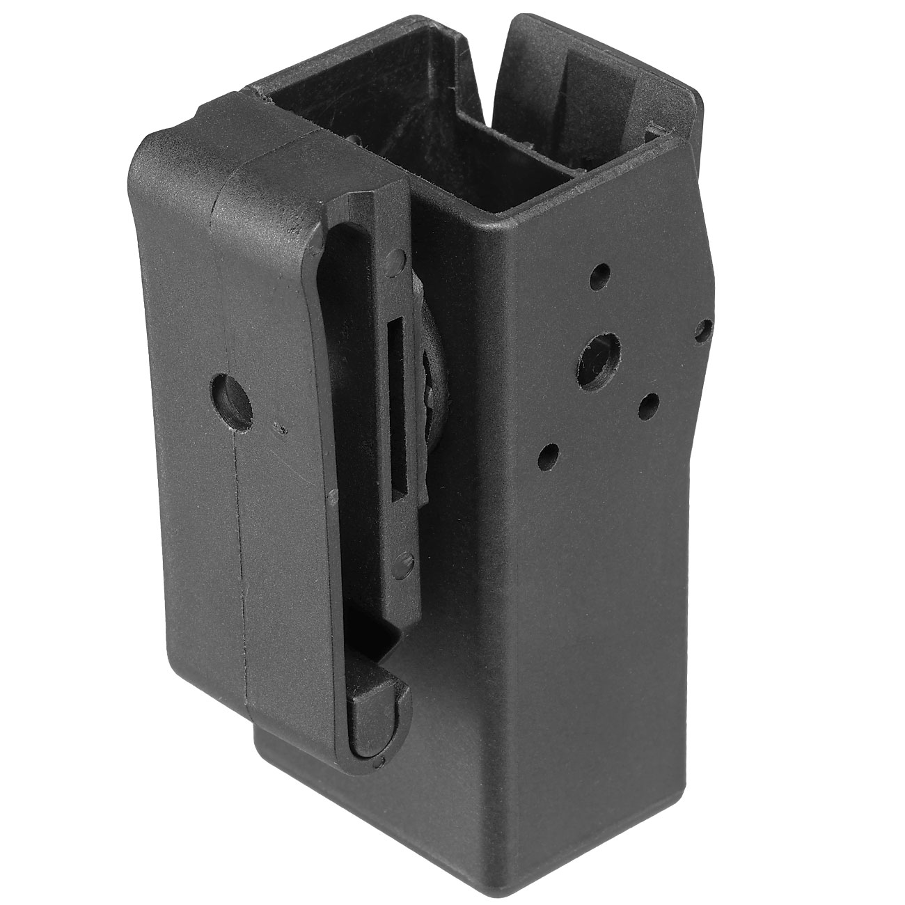 APS Lockable Schnellzieh-Magazinholster Polymer f. G-Series Magazine schwarz - Tactical Version Bild 2