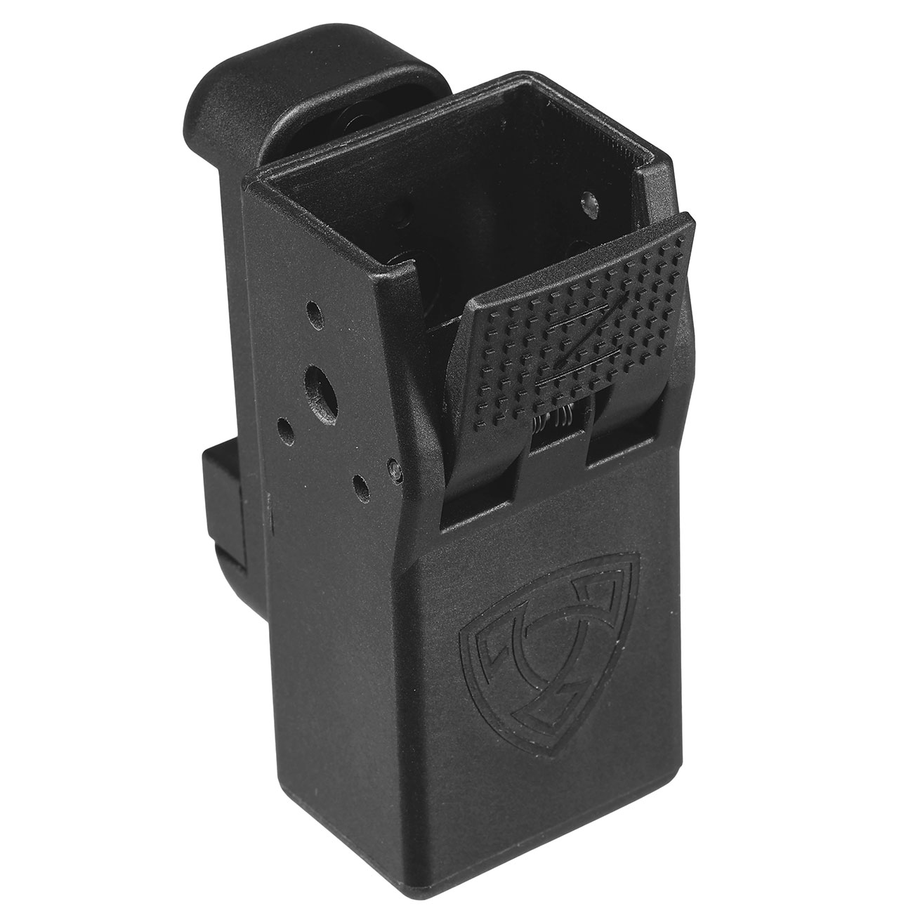 APS Lockable Schnellzieh-Magazinholster Polymer f. CZ / SIG / KMR Magazine schwarz - Sport Version Bild 1
