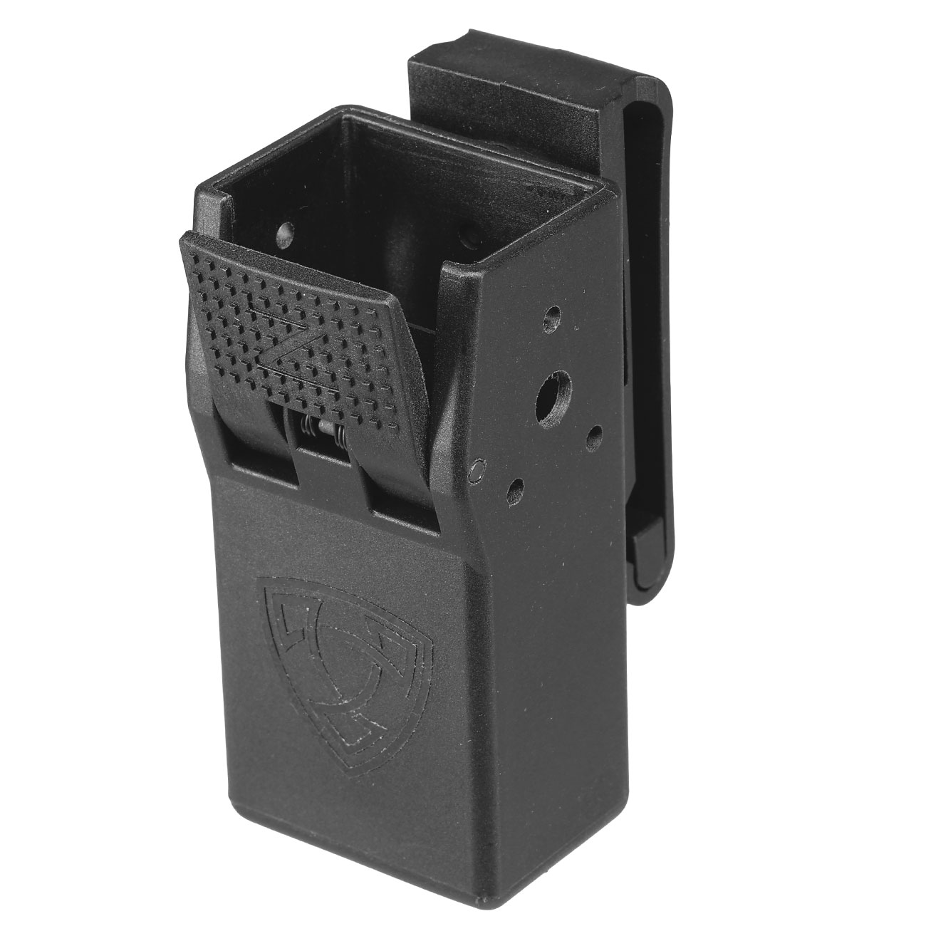 APS Lockable Schnellzieh-Magazinholster Polymer f. CZ / SIG / KMR Magazine schwarz - Tactical Version