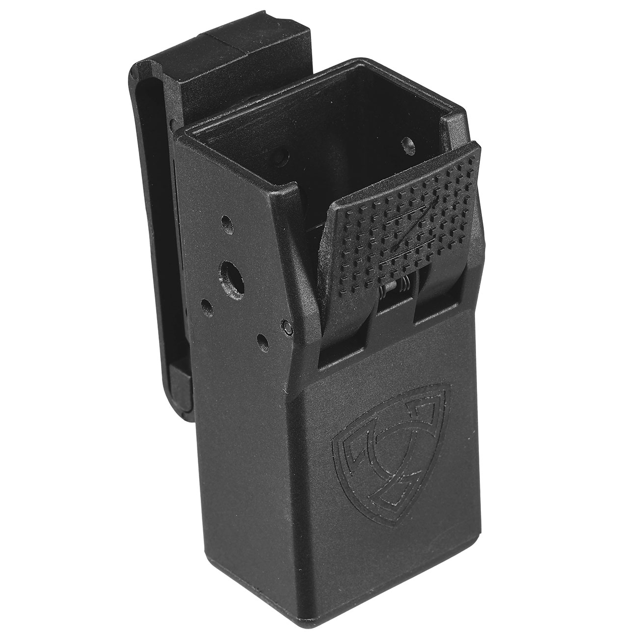 APS Lockable Schnellzieh-Magazinholster Polymer f. CZ / SIG / KMR Magazine schwarz - Tactical Version Bild 1