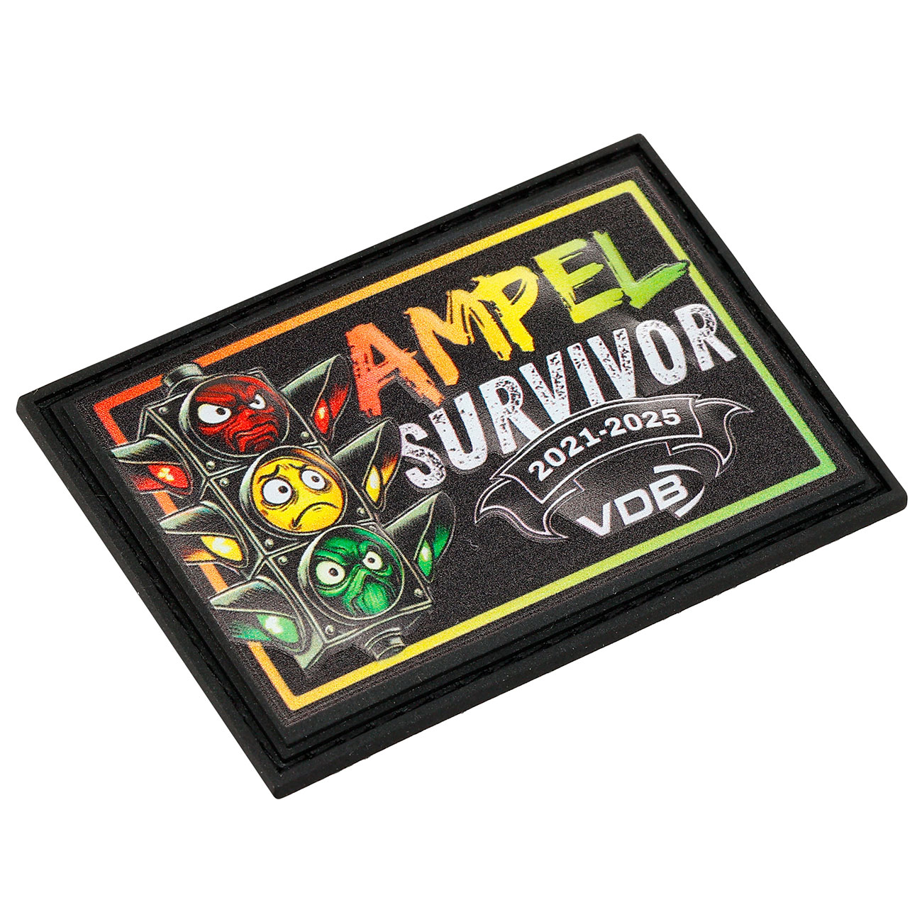 Jackets to go Ampel Survivor Patch by VDB special limited Edition Bild 1
