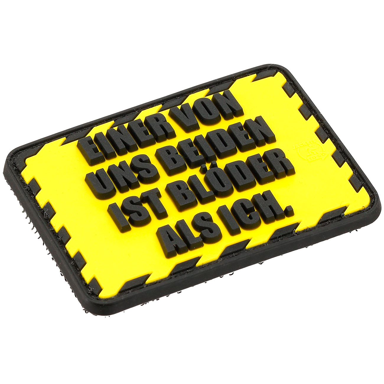 JTG 3D Rubber Patch mit Klettflche Einer von uns beiden... fullcolor Bild 1