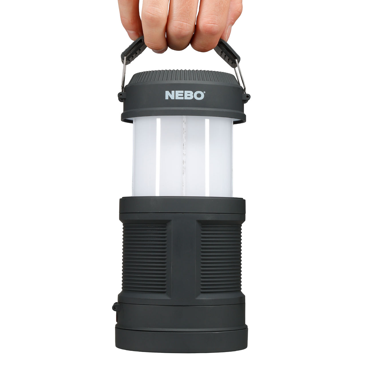 NEBO Laterne BigPoppy 300 Lumen aufladbar Campingleuchte Strahler  und Powerbank Bild 3