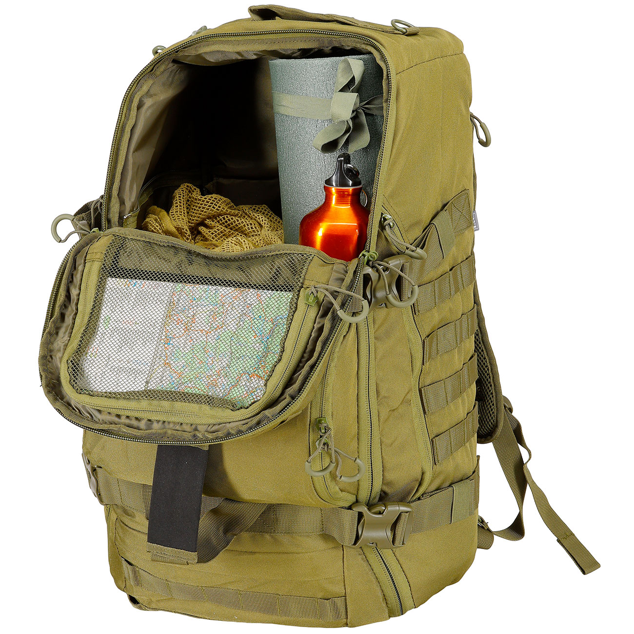 Taktische.Weekender-Tasche oliv ( 3 in  1)  45 Liter Bild 10