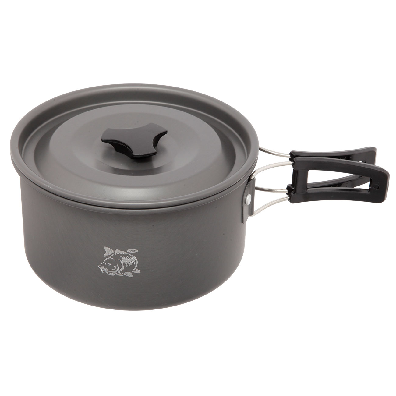 NGT Camping & Outdoor Koch Set 3-teilig Leichtgewicht aus eloxiertem Aluminium Bild 1