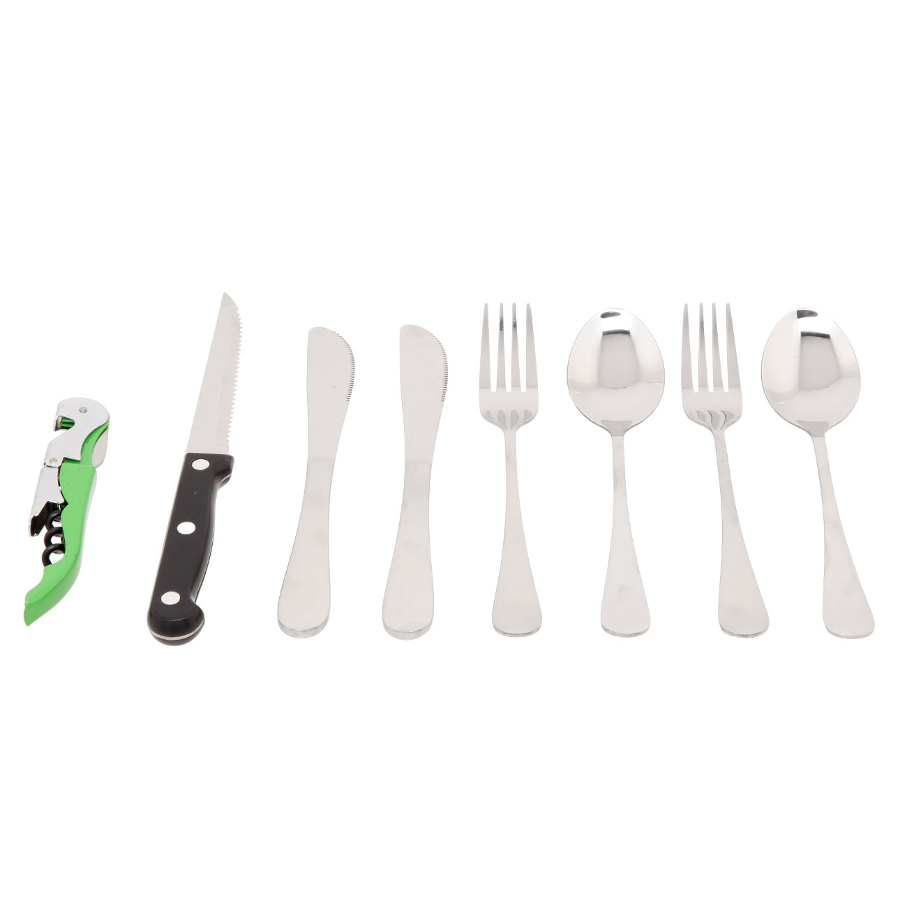 Camping Geschirr Set fr 2 Personen in Transporttasche m. Reiverschluss Bild 4