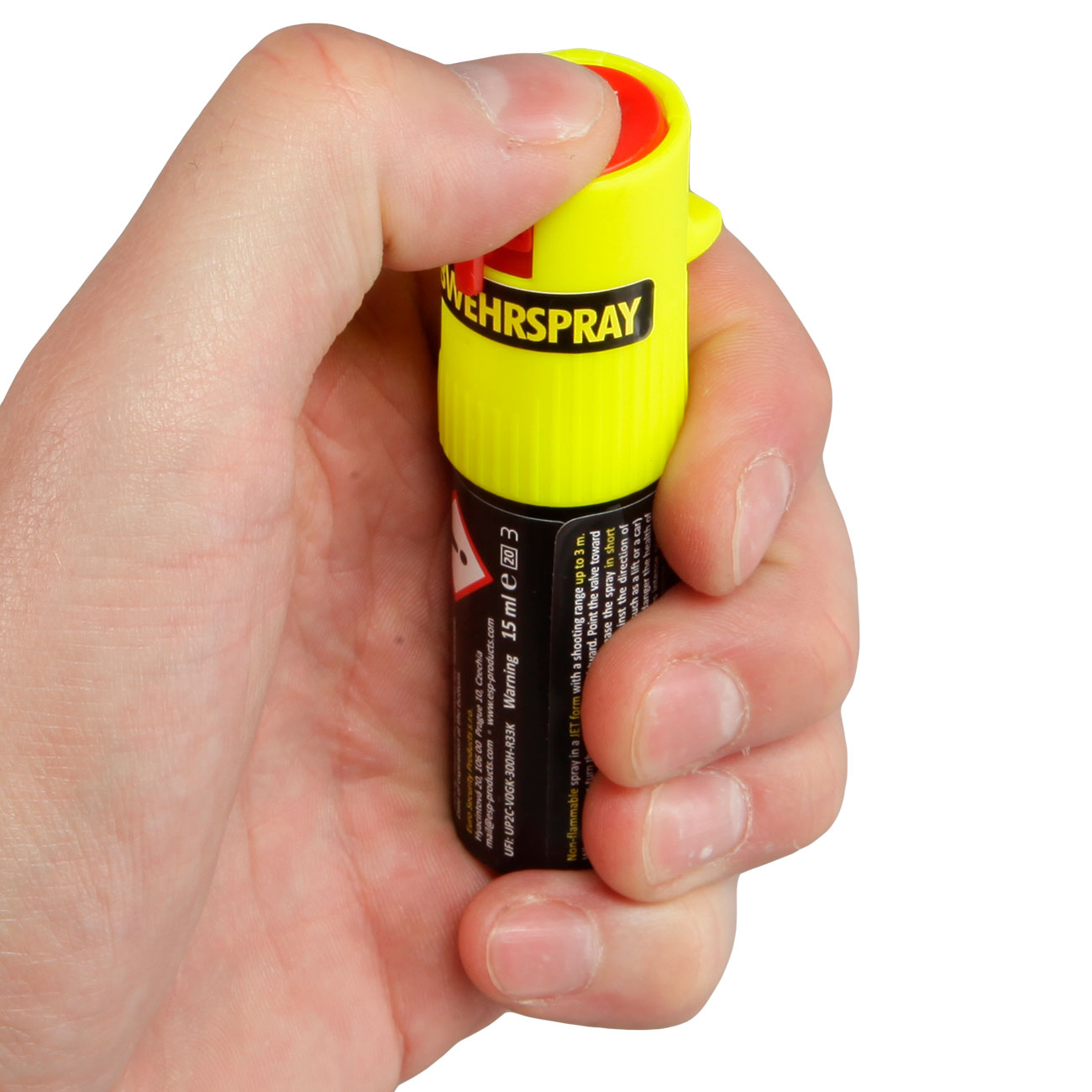 Hurricane Pfefferspray mit gelben Sprhknopf 15 ml auch Ersatzspray fr Artikelnummer 1294130 Bild 6
