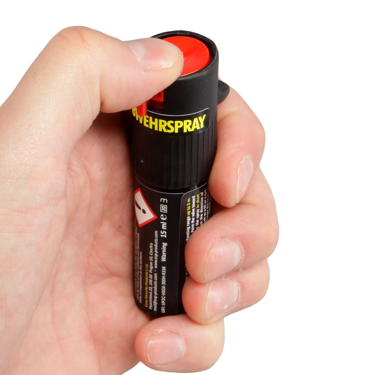 Hurrican Pfefferspray 15ml Direktstrahl schwarz auch Nachfllspray fr Art 1294126 Bild 7