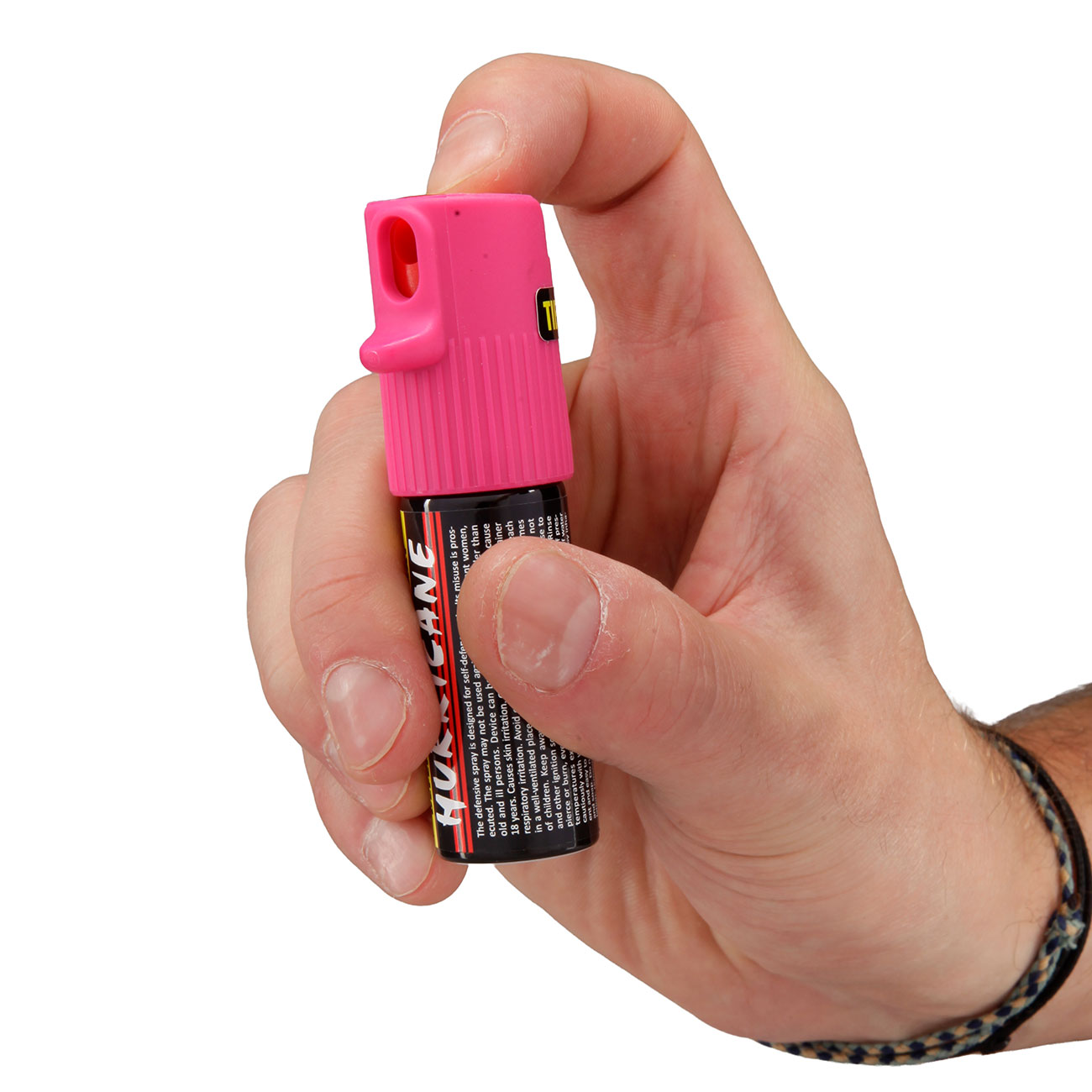 Hurricane Pfefferspray 15ml Direktstrahl Sprhknopf pink Bild 2