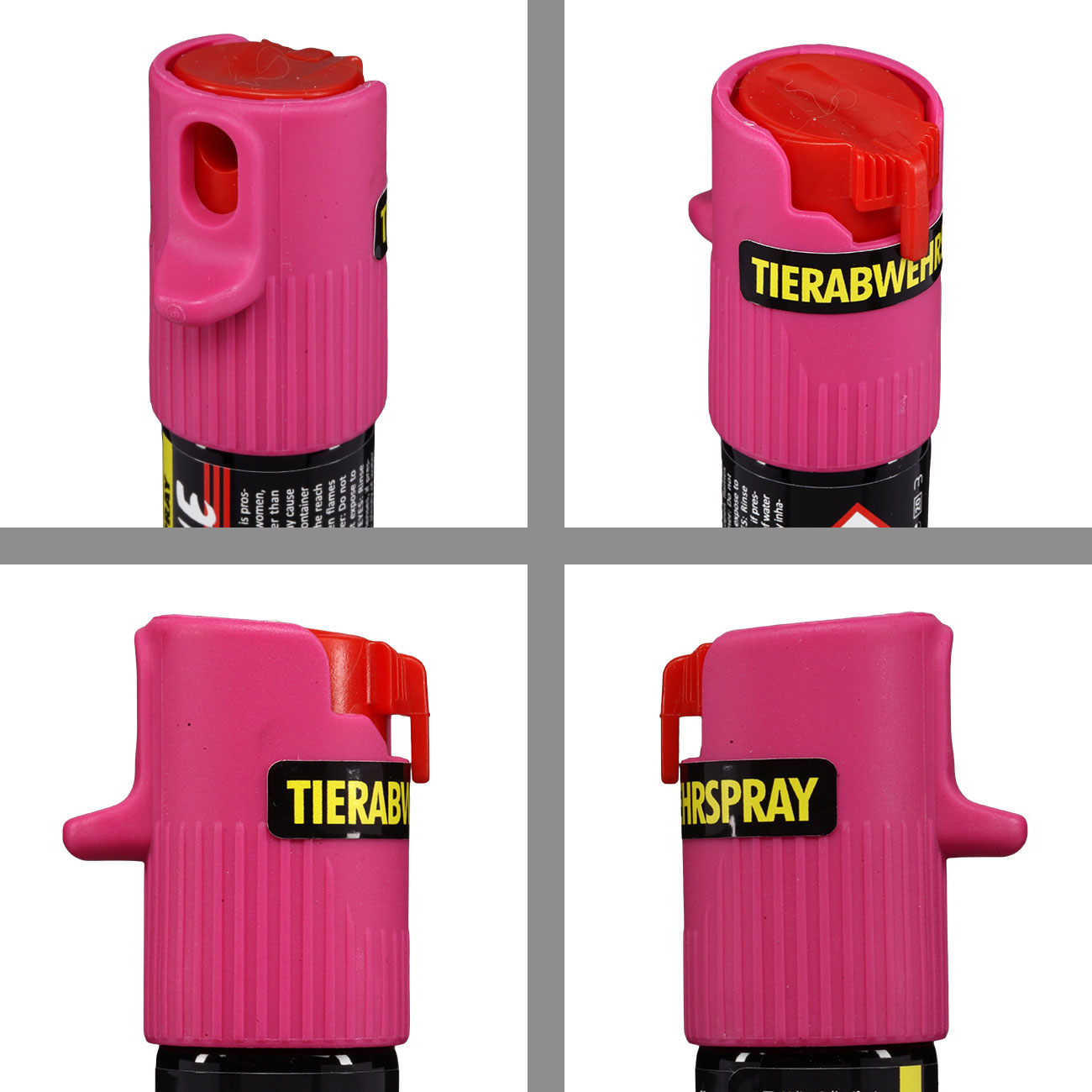 Hurricane Pfefferspray 15ml Direktstrahl Sprhknopf pink Bild 3