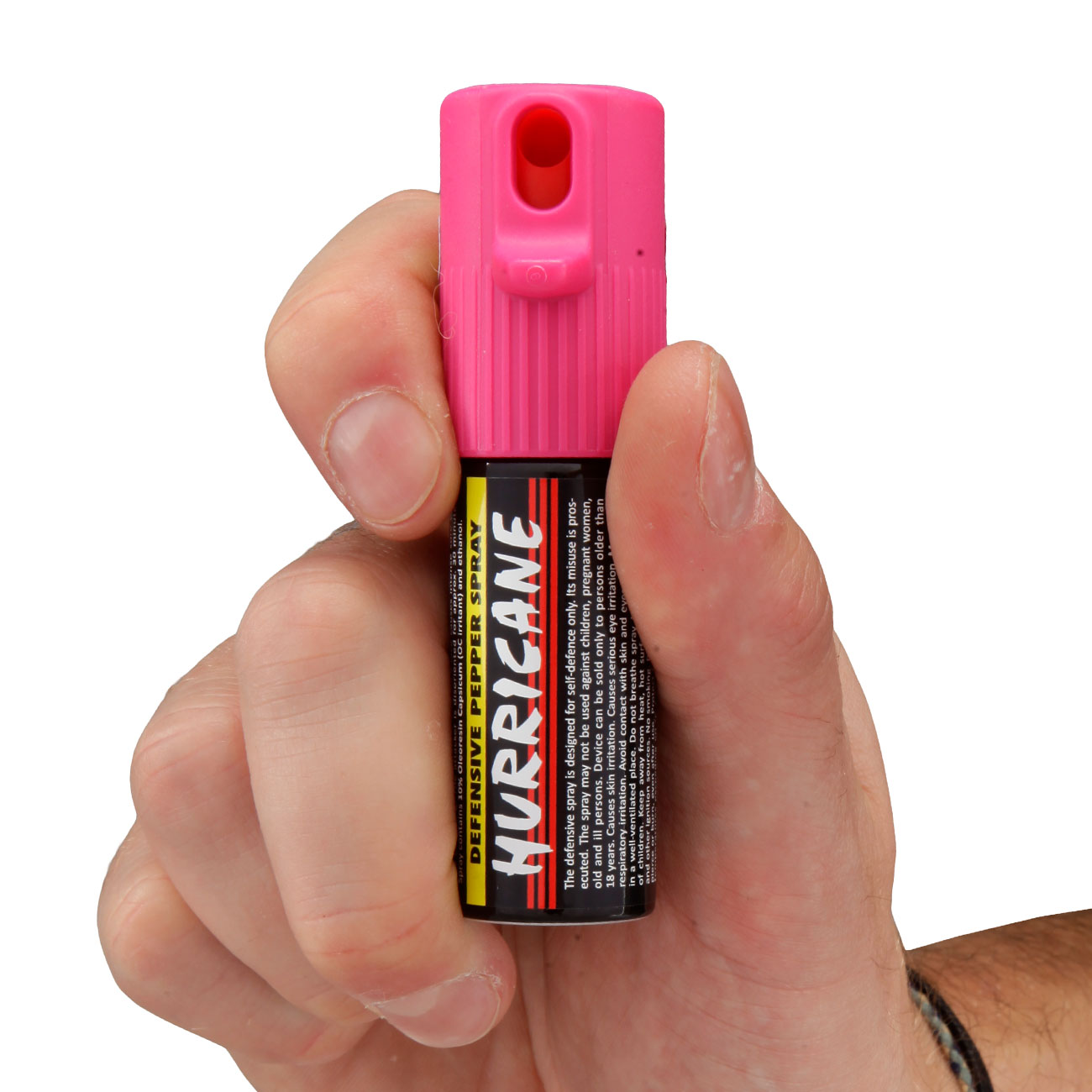 Hurricane Pfefferspray 15ml Direktstrahl Sprhknopf pink Bild 8