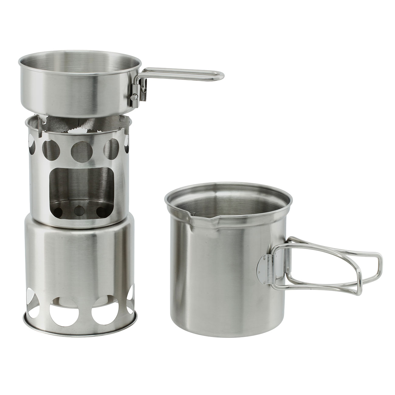 FOX Outdoor Kochset Travel mit Kocher