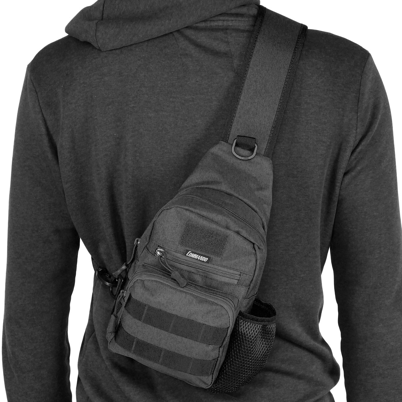 CI- Action Sling Bag Überwurftasche  schwarz Bild 7
